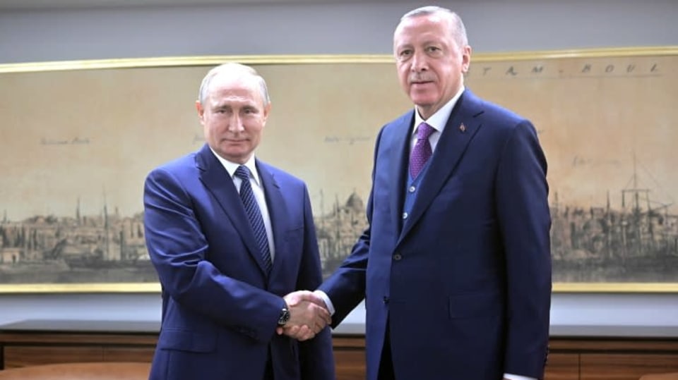 Putin s Erdoganem naposledy jednal na počátku ledna